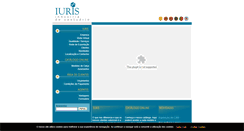 Desktop Screenshot of iuris.pt